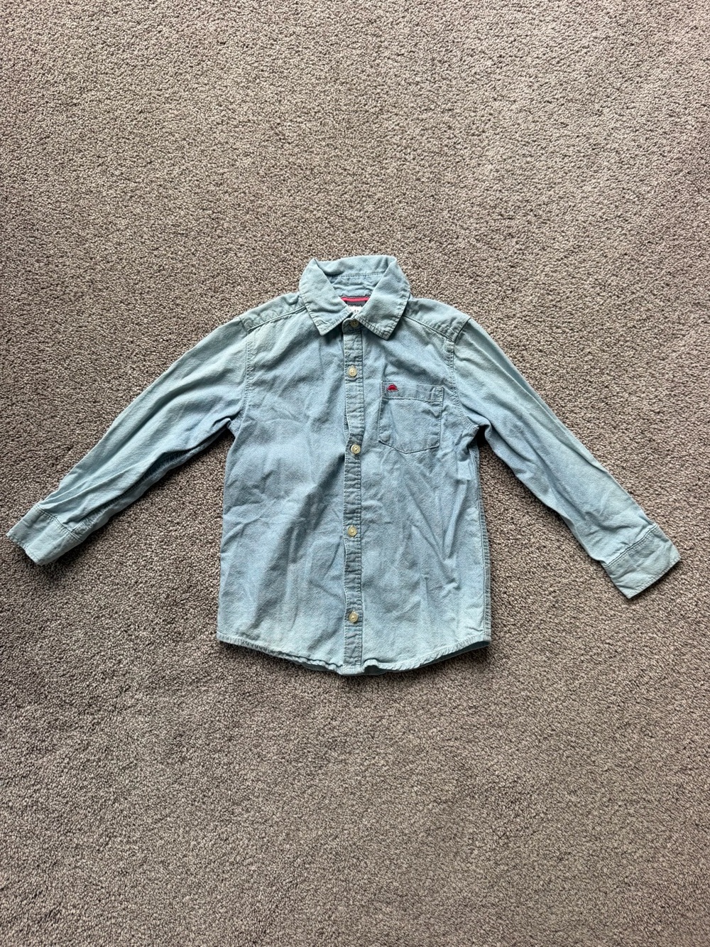 Carter's Light Blue Long Sleeve Button-Down Shirt